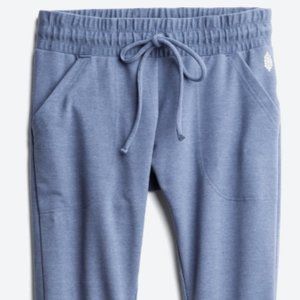 Free People Women's Sunny Drawstring Jogger Sweat Pant, Size Small, Blue